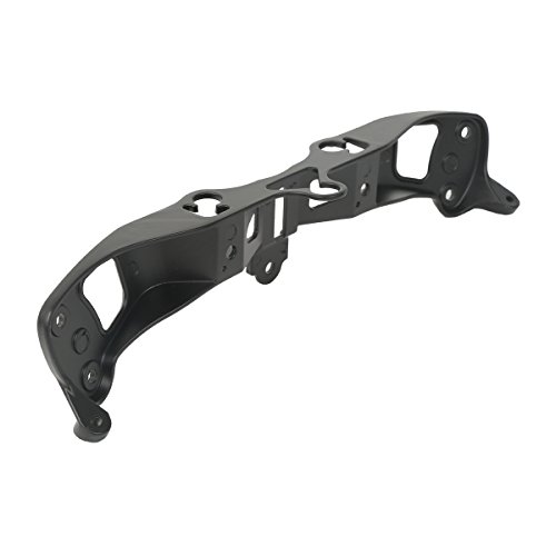 Headlight Cowling Upper Fairing Stay Bracket For Kawasaki Zx636 Zx6 Zx6r 2005 2006 2007 2008 Black Aluminum Front