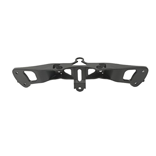Headlight Cowling Upper Fairing Stay Bracket For Kawasaki Zx636 Zx6 Zx6r 2005 2006 2007 2008 Black Aluminum Front