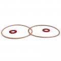 2 Pack Carburetor Bowl Gasket Kit 16010-883-015 For Honda G150 G200 G300 G400 Gv150 Gv200 Gv400 Gc135 Gc160 Gc190 Gsv190 