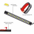 Universal Flexible Led Turn Signal Tail Brake License Plate Light 2 Pack For Motorcycle Bike Atv Car Rv Suv Amber White 4 6 In
