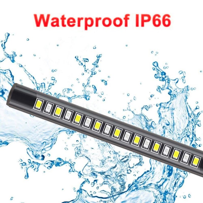 Universal Flexible Led Turn Signal Tail Brake License Plate Light 2 Pack For Motorcycle Bike Atv Car Rv Suv Amber White 4 6 In