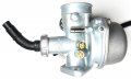 Pz19 Manual Choke Carburetor 50-125cc Chinese Atv Dirtbike Intake Id 19mm Air Box Od 36mm
