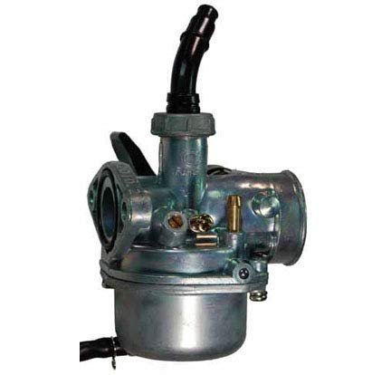 Pz19 Manual Choke Carburetor 50-125cc Chinese Atv Dirtbike Intake Id 19mm Air Box Od 36mm