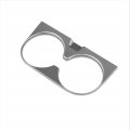 Interior Console Cup Holder Cover Trim For Toyota Prius 2023 2024 2025 2026 All Models Matte Abs Triple Chrome Plated With Self 