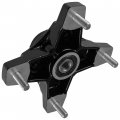 Caltric Front Left Or Right Wheel Hub Compatible With Honda Trx250x 2009-2020