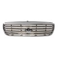 Front Grille Ford Crown Victoria 1998 2011 Black Standard Style Replacement For Fo1200346 6w7z8200ba Snap On Installation 