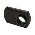 15 Series 5 16-18 Offset Threaded Slide In Economy Nut Steel T Slot Accessories For Aluminum Extrusion Hardware 25 Pack Black 