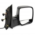 Aintier Passenger Side Mirror With Manual Folding Heated Compatible 2003-2013 For Ford E-150 E-250 2004-2013 E-350 E-450 Super