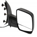 Aintier Passenger Side Mirror With Manual Folding Heated Compatible 2003-2013 For Ford E-150 E-250 2004-2013 E-350 E-450 Super