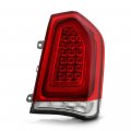 Factory Style Full Led Tail Light Brake Lamp For 2015-2023 Chrysler 300 Chrome Housing Clear Lens Right Side Only 