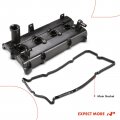 A-premium Engine Valve Cover With Gasket Compatible Nissan Frontier 2005-2019 2 5l Gas Qr25de Replace 13264ea000 13264-ea000