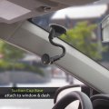 Scosche E2wm Magnetic Phone Gps Suction Cup With Flex Neck Mount For The Car Home Of Office Black