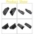 Wflnhb 2 Pcs Smoked Tail Lights Left Right Set Replacement For Polaris Ranger Crew Xp 570 900 1000 2013-2018