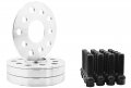 Venum Wheel Accessories 4 Pc Staggered 5x100 5112 Hub Centric Spacers 3 Mm 20 Black Ball Seat 14x1 5 Lug Bolts For Volkswagen 