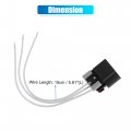 Uxcell Crankshaft And Camshaft Sensor Connector Crank Cam Pigtail For Gm No 13580871