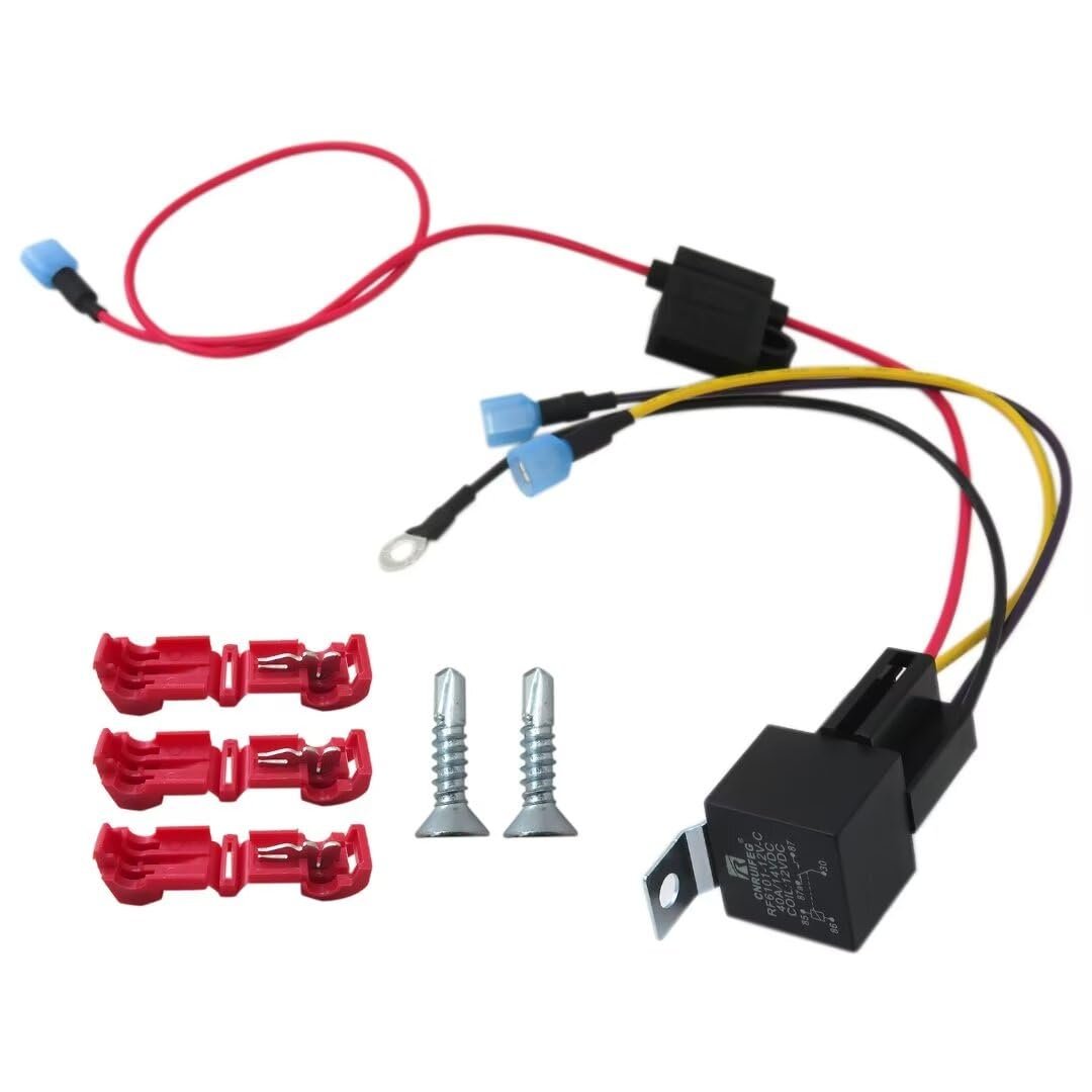 Version 4 Head Light High Beam Conversion Kit For 1999-2003 Works On Trucks With Or Without Fog Lights By Blue Elf