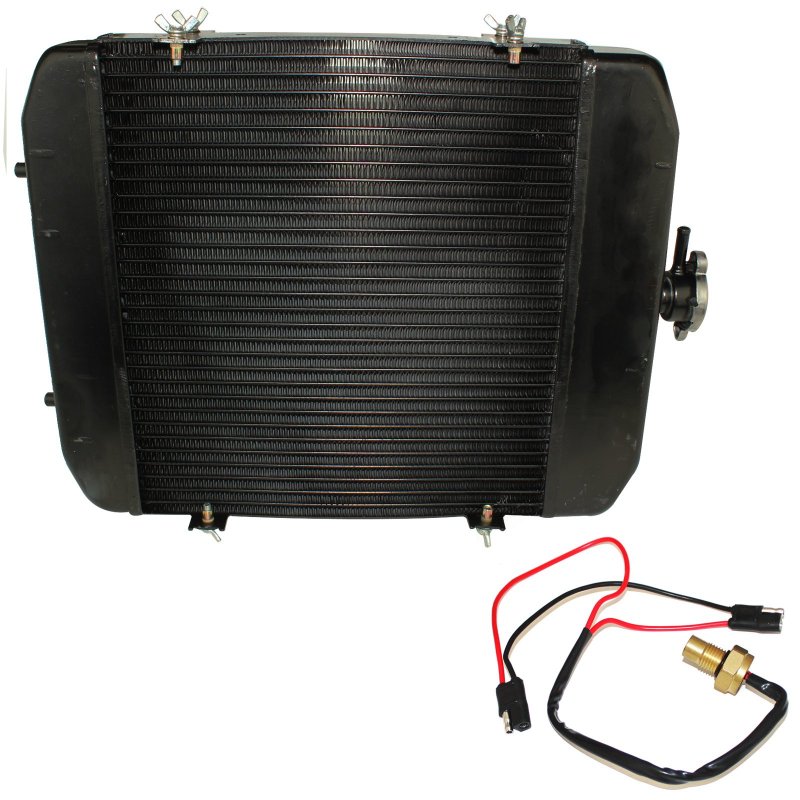 Caltric Radiator With Sensor For Arctic Cat 0413-014 0413-043 0413-184 0413-199 0413-256