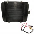 Caltric Radiator With Sensor For Arctic Cat 0413-014 0413-043 0413-184 0413-199 0413-256