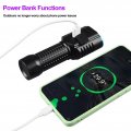 Kuuleyn 365nm Uv Flashlight 2 In 1 Led White And Ultraviolet Light Usb Rechargeable Pet Urine Detector For Resin Curing Fishing