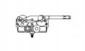 Casement Window Operator Left Hand Mechanism Only Dyad Link Offset Down Clip On Bottom Coast Guard Finish 