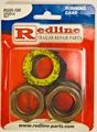One Redline Spindle Nut Kit Rg05-100 For Dexter Standard 1 In 14 Lock Nuts With Retainers Alloy Steel Zinc Finish 2 Piece Set 