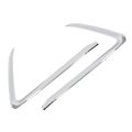 Chrome Front Bumper Trim Set Left And Right 2pcs Replacement For Cx-9 2016-2022 Ma1046103 Ma1047103 