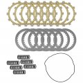 Caltric Clutch Friction Steel Plates With Springs O-ring Kit Compatible Yamaha Yz450f 2014-2017