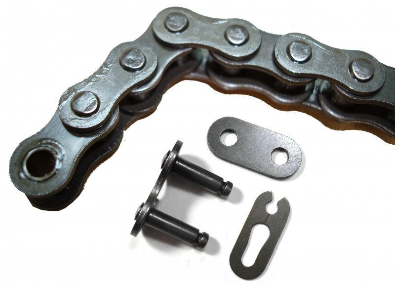 Chain 428 X 112l With Master Link Roller For Powersports Drive