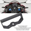 Aqxreight Motorcycle Navigation Bracket Aluminum Alloy Black Phone Stand Holder For Cbr600rr 2021-2023