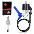 Ignition Coil And Spark Plug Wire Cap For Honda Crf 450r 450x Trx 450 450r 450er 2002-2015 30500-hp1-003 30700-meb-671