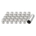 Dpaccessories 24 Chrome 12x1 25 Open End Et Spline Tuner Lug Nuts For Aftermarket Wheels Loe2l5hcsch04024 