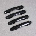 Beautost Fit For Toyota Highlander 2020 2021 2022 2023 2024 Door Handle Cover Trims Abs Carbon Fiber Black 
