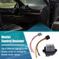 X Autohaux Blower Control Module For Cadillac Escalade Cts Chevrolet Silverado Suburban Tahoe Gmc Sierra Yukon Heater Resistor