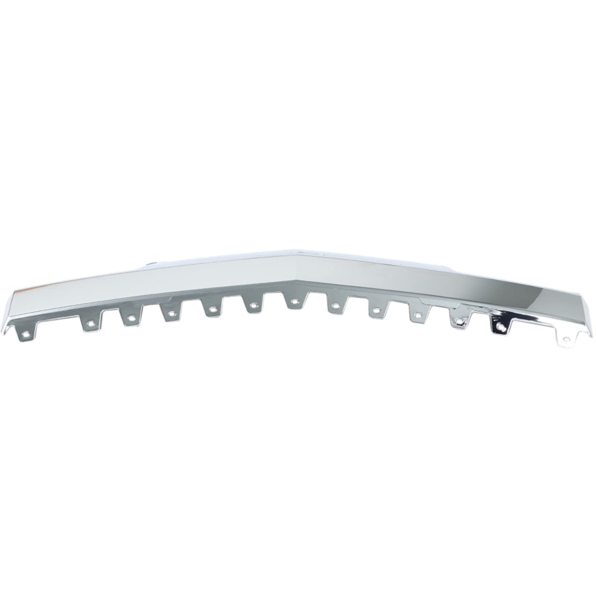 Chrome Front Bumper Skid Plate For Silverado 1500 Truck 2014 2015 Replacement 22944882 And Gm1087249c Silver Finish