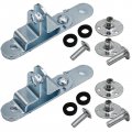 Hoypeyfiy 2pcstrailer Door Hasp Kit Cargo Trailer Latch Catch For Enclosed Car Hauler Truck Trailer Flatbed Container 