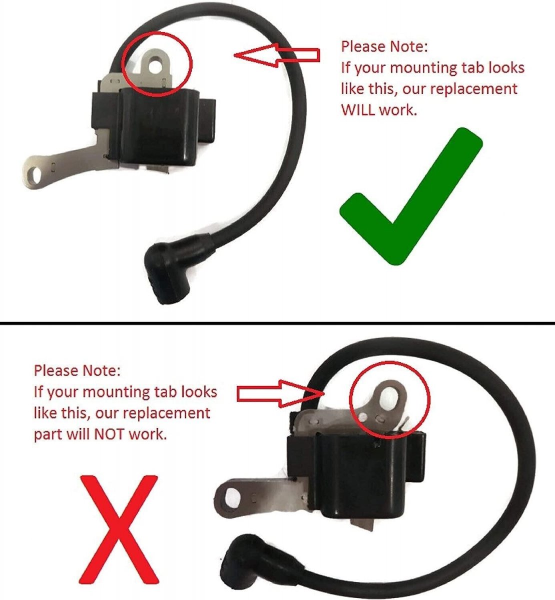 Pack Of 2 Ignition Coil For 1991 Lawn-boy Lawnmower 684305 684685 Induction