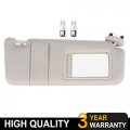 Ocpty Right Passenger Side Beige Sun Visor With Sunroof Fit For 2006 2007 2008 2009 2010 2011 Toyota Camry 74310-06750-e0