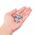 Uxcell 1 4-20 X 10mm Threaded Inserts Nuts 50pcs For Wood Furniture Interface Hex Socket Drive Insert With Wrench