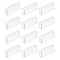 12pcs Plastic Glass Connector Suitable For 5mm Thick 180 Degree To Clamp Fixing Bracket Rimless Clip Holder Aquarium Fish Tank 