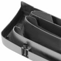 Fo1200338 Factory Style Front Bumper Grill Grille Assembly Compatible With Ford E Series Econoline 1997-2002 Painted Grey