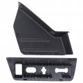 Motoku Black Front Left Driver Side Seat Cover Panel Trim Switch Housing Bezel For Ford F-250 2009-2014