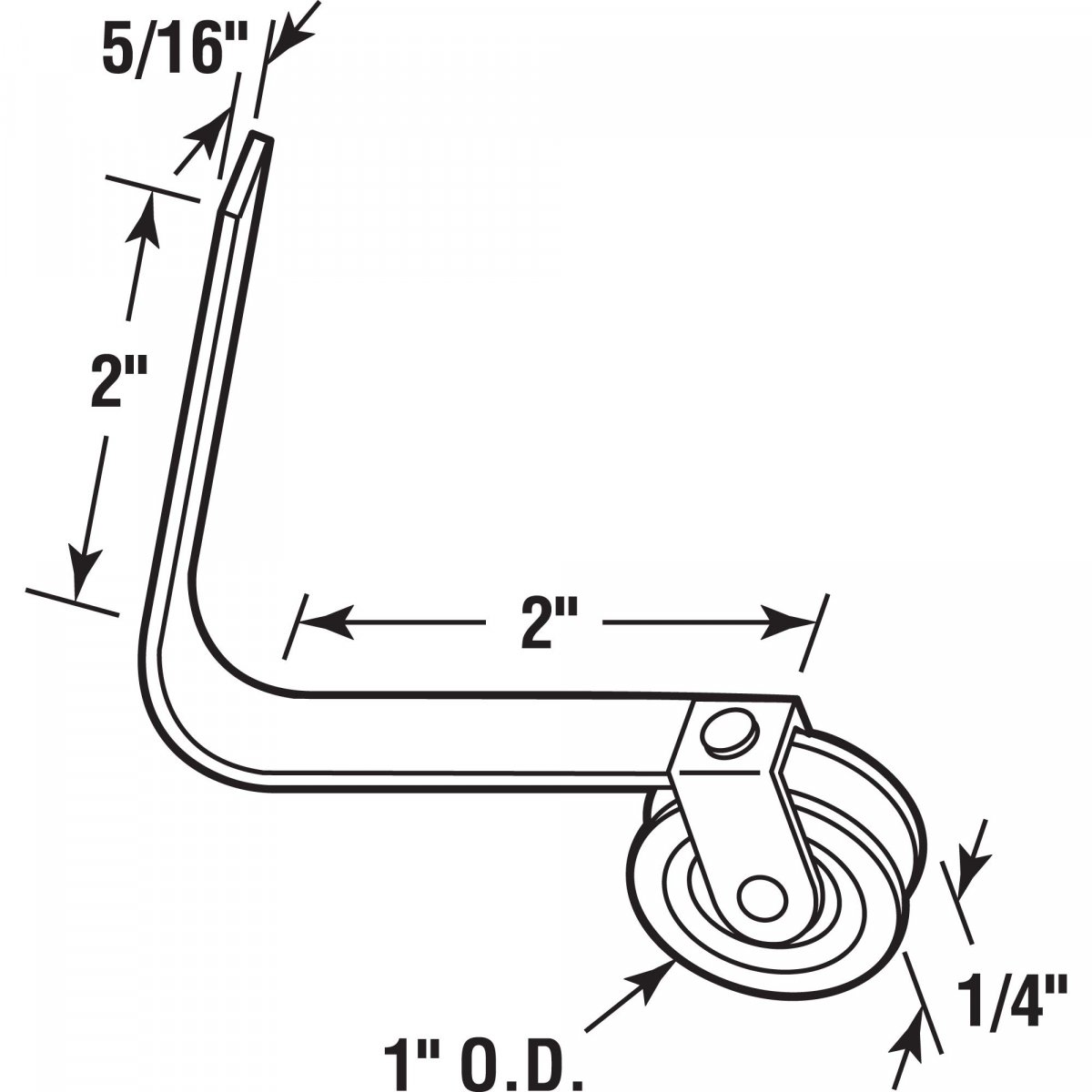 Prime-line Mp570 Screen Door Tension Spring With Roller 1 In Nylon 2 Pack