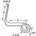 Prime-line Mp570 Screen Door Tension Spring With Roller 1 In Nylon 2 Pack