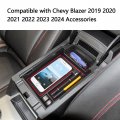 Center Console Organizer Tray For Chevy Blazer Accessories 2019 2020 2021 2022 2023 2024 Interior Secondary Armrest Storage