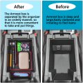 Center Console Organizer Tray For Chevy Blazer Accessories 2019 2020 2021 2022 2023 2024 Interior Secondary Armrest Storage