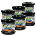 Pack Of 6 Treefrog Gel-typed Automotive Cup-holder Air Freshener Squash Scented 