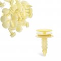 25pcs 8mm Hole Door Trim Panel Retainer Trimming Fasteners Fit For Buick Chevy Gmc Jimmy Pontiac Grand Prix Replaces 10153057 