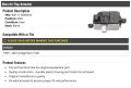 Main Air Flap Actuator Compatible With 1999-2001 Dodge Ram 1500