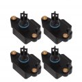 4pcs As349 Manifold Absolute Pressure Sensor Fit For 1997-1998 Ford F-250 