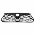 Non Camera Holes To1200455 Factory Style Front Bumper Grill Grille Assembly With Silver Moulding Compatible Toyota Highlander